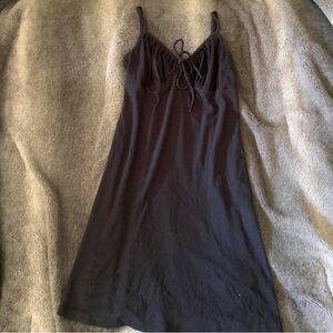 Black Spaghetti Strap Dress